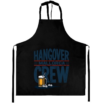 Discover Hangover Crew Mallorca Party Aprons party animal