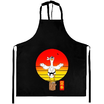 Discover Karate Goose Aprons
