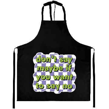 Discover Assertive Choice Checkerboard Aprons