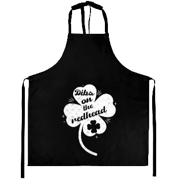 Discover Dibs on the Redhead Funny St.Patrick’s Day ShamroK Aprons