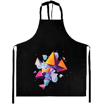 Discover Creative colorful shapes Aprons
