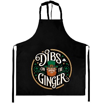 Discover DIBS ON THE GINGER - St. Patrick's Day Aprons