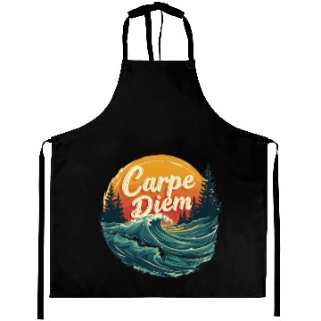 Discover Carpe Diem Seize the Day Gift Aprons