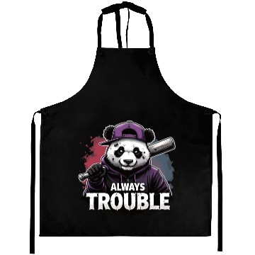 Discover Gangster Panda Panda Bear Pandas Aprons