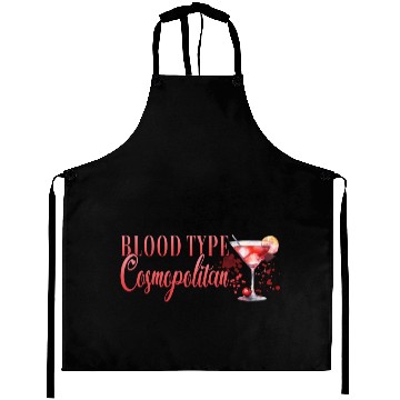 Discover Cocktail Bartender Blood Type Cosmopolitan Aprons