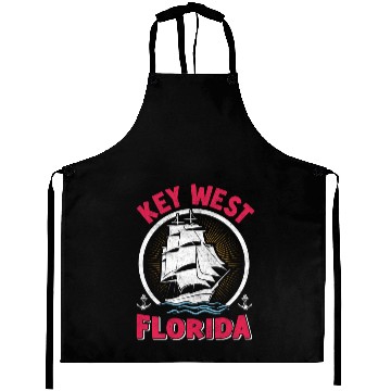 Discover KEY-WEST FLORIDA Sunshine-State West Keys Aprons
