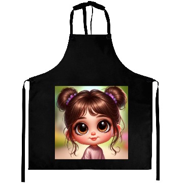 Discover SPARKLY BROWN EYES Aprons
