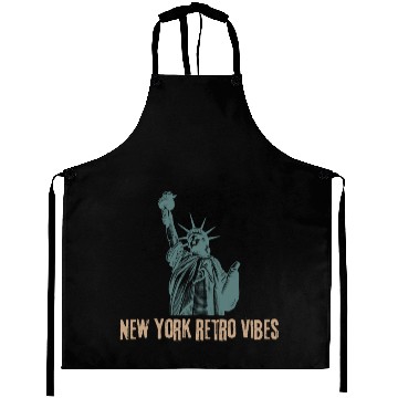Discover “New York Retro Vibes – Classic City Nostalgia” Aprons