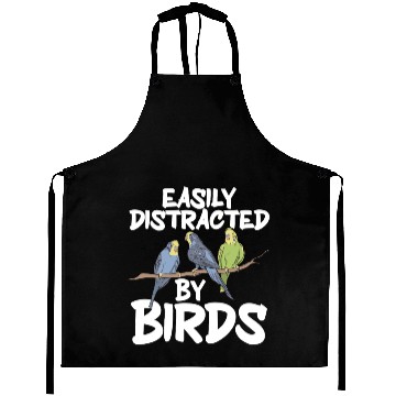 Discover Bird Watching Cute Bird Lover Aprons