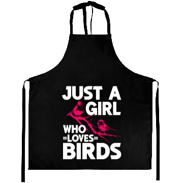 Discover Bird Watching Cute Bird Lover Aprons