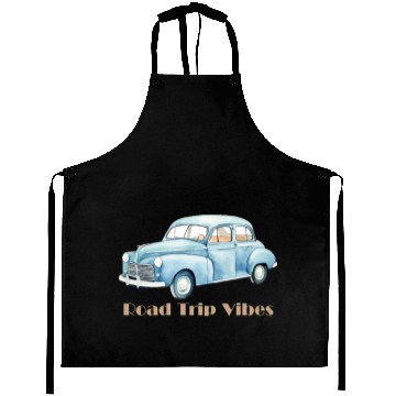 Discover “Road Trip Vibes – Adventure on the Open Road” Aprons