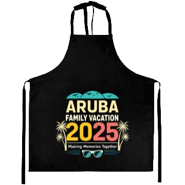 Discover Aruba Family Vacation 2025 Aprons