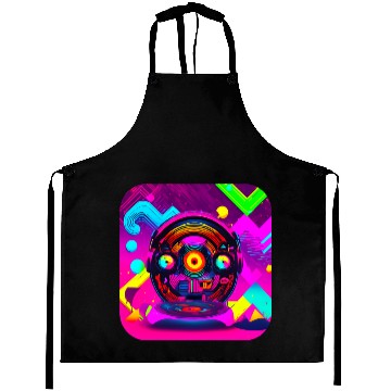 Discover retro vintage 80s pop culture Aprons