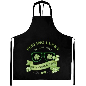 Discover Feeling Lucky or Just Tipsy – St. Patrick’s Day Aprons
