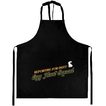 Discover Reporting For Duty Egg Hunt Squad Easter Aprons