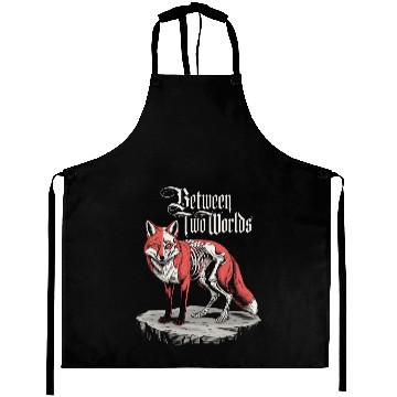 Discover Dark Cottagecore Between Two Worlds Fox Aprons