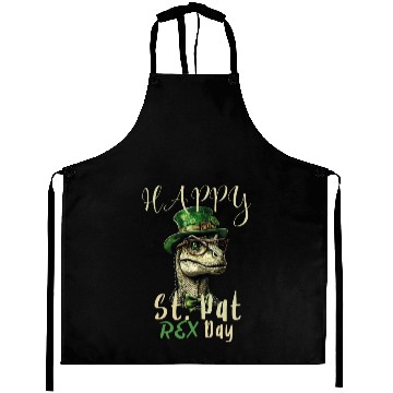 Discover St. Pat-REX Day – Dino Style! Aprons