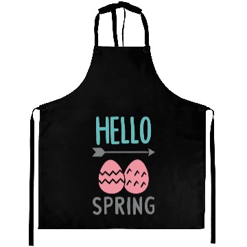 Discover Hello Spring - Spring Design with Easter Eggs Aprons