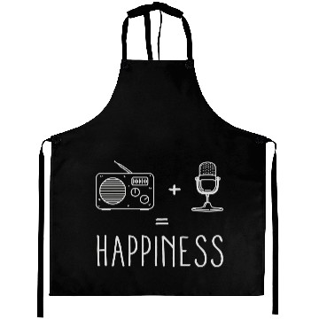 Discover Radio Microphone Happiness Aprons