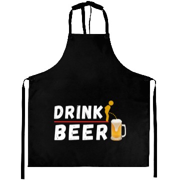 Discover Drink Beer Funny Party Drinking Aprons