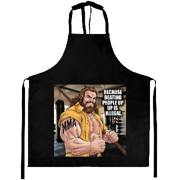 Discover Funny MMA Meme Aprons