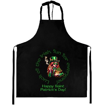 Discover Luck Of The Irish Fun for Everyone Aprons