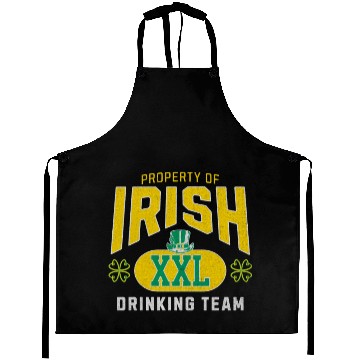 Discover Irish Drinking Team design Aprons