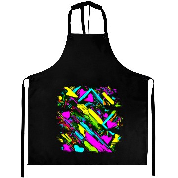 Discover Neon Colorful Glow Party Electro Aprons