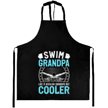 Discover Swim Grandpa - Classic Stars & Stripes Edition Aprons