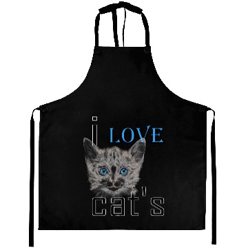 Discover i love cat s Aprons