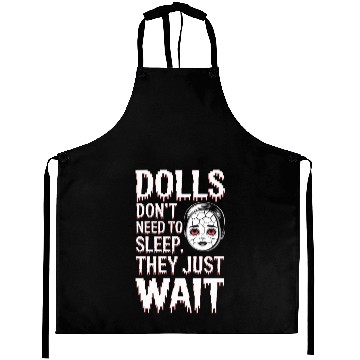 Discover Creepy Dollmaking Haunted Doll Collector Aprons