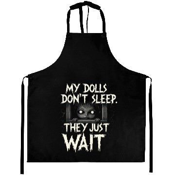 Discover Creepy Dollmaking Haunted Doll Collector Aprons