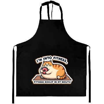 Discover Fitness Cat Aprons