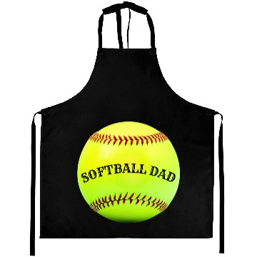 Discover Softball Dad Aprons