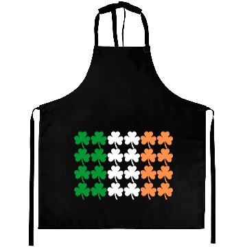 Discover Ireland Shamrock Flag Aprons