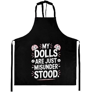 Discover Creepy Dollmaking Haunted Doll Collector Aprons