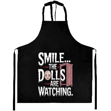 Discover Creepy Dollmaking Haunted Doll Collector Aprons