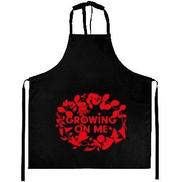 Discover Botanical Growth Statement Design Aprons