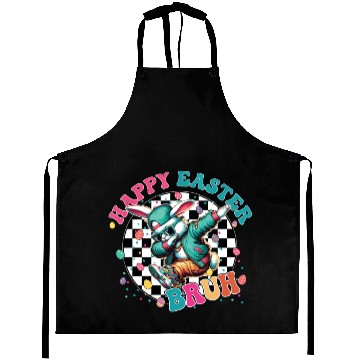 Discover Hip-Hop Easter Bunny Vibes Aprons