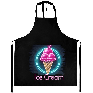 Discover Neo Ice Cream – Cool & Colorful Aprons