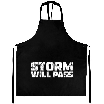 Discover STORM WILL PASS, Unique Aprons
