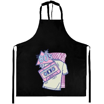 Discover Retro Neon Aesthetic – 80s & 90s Vintage Aprons