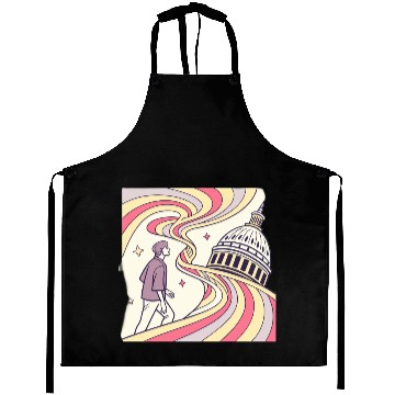 Discover Dreamwave Illusion – Surreal AI Art Aprons