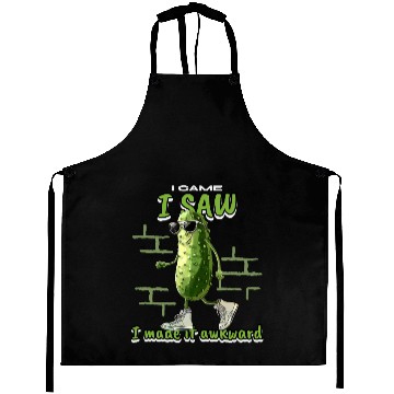 Discover I Came, I Saw, I Made It Awkward Pickleball Aprons