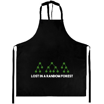 Discover Lost in a Random Forest – Machine Learning Humor Aprons