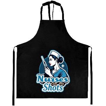 Discover Nurses Call the Shots Aprons