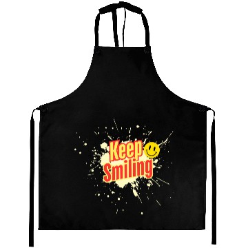 Discover Keep SmilingT -Aprons hope and life