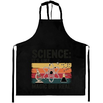 Discover Science: It's Like Magic But Real Modern Atomic Aprons
