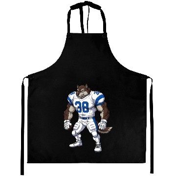 Discover Wolf American football player Aprons