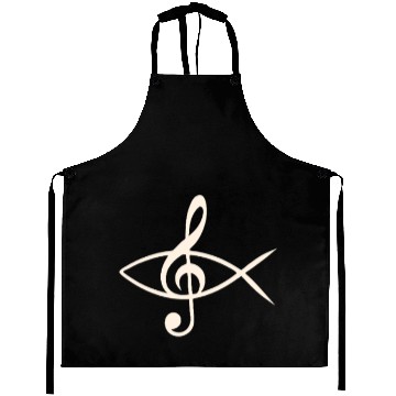 Discover Clef Ichthys Jesus Fish Church Choir Aprons